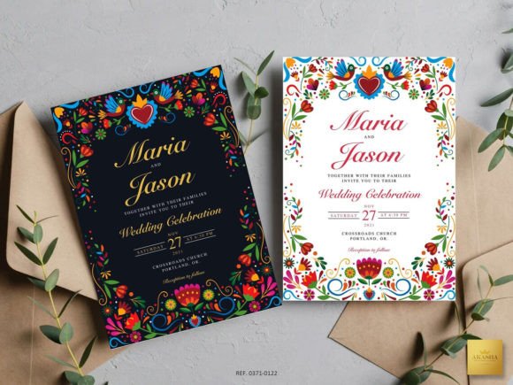 Download Mexican Wedding Invitations 12 Templates - Template Collection