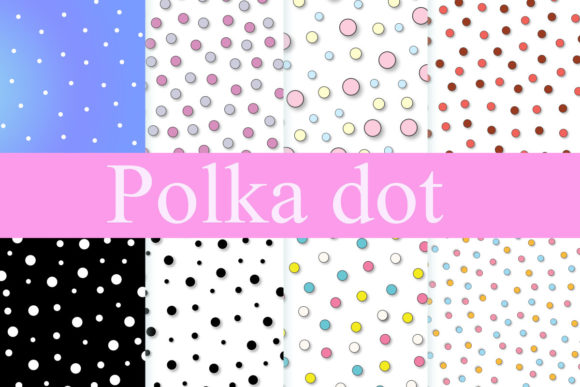 Download Graphic Pastel Polka Dot Background - Premium Resources