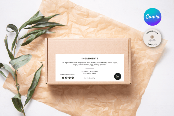 Download Minimalist Ingredient Label Template - Template Collection
