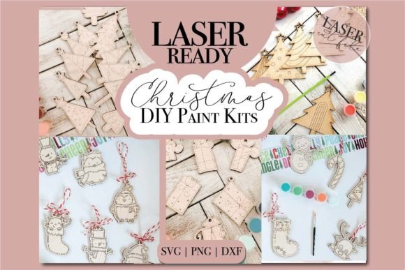 Download Christmas DIY Paint Kit Laser SVG Bundle - Paint Collection